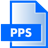 PPS File Extension Icon 48x48 png
